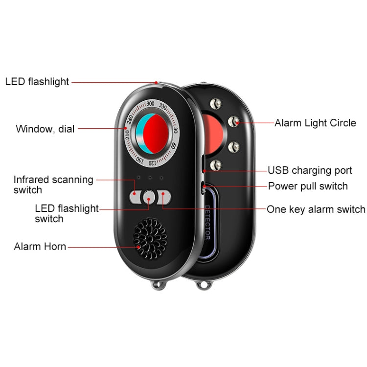 K98 Vibration Security Alarm Anti-theft Detector