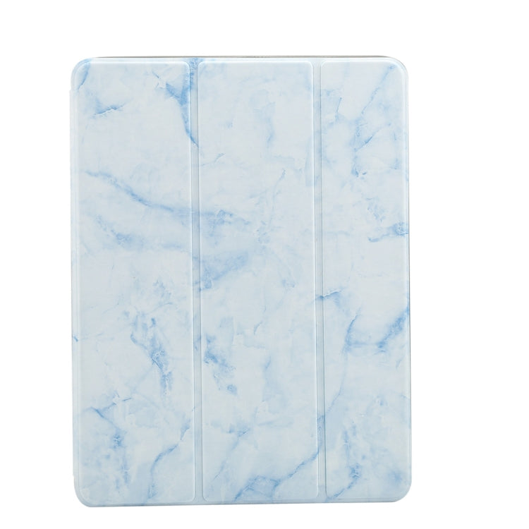 Marble Texture Pattern Horizontal Flip Case for iPad 9.7 (2018) , with Three-folding Holder & Pen Slots, For iPad 9.7 (2018), For iPad 9.7 (2018) & iPad Air & iPad Air 2 & iPad Pro 9.7 & iPad 9.7 2017