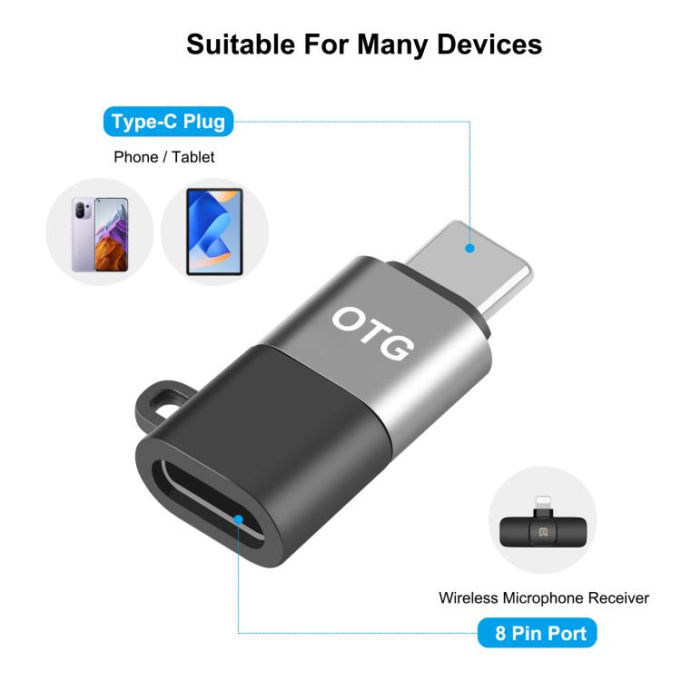 PULUZ USB-C / Type-C to USB-C / Type-C OTG Adapter, Type-C OTG Adapter