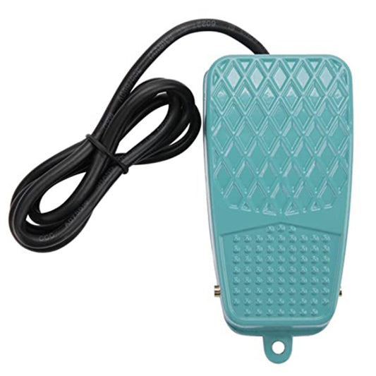 TFS-105 AC 250V 10A Anti-slip Metal Case Foot Control Pedal Switch, Cable Length: 90cm, TFS-105
