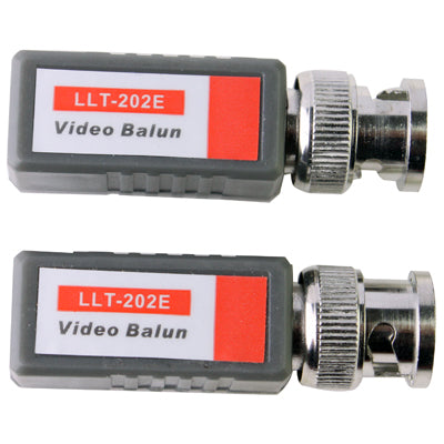 2 PCS 1 Channel Passive Video Balun UTP BNC Cat5 Transceiver, X202E