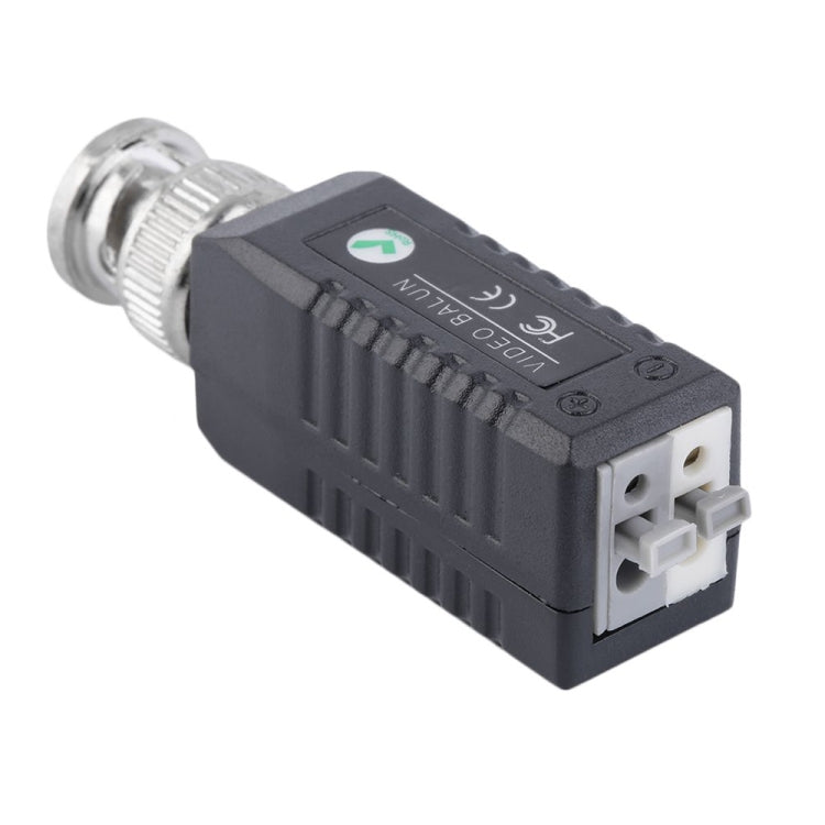 2 PCS CCTV Twisted BNC Single Channel Passive Video Balun Transceiver, 203A