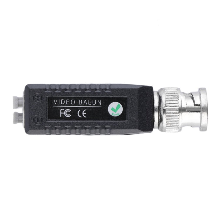 2 PCS CCTV Twisted BNC Single Channel Passive Video Balun Transceiver, 203A