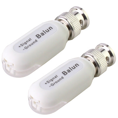 2 PCS UTP Network Video Balun CAT5 to Camera CCTV BNC DVR O-611, 206A