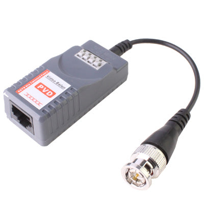 2 PCS Passive Video Balun with Power Video / Data