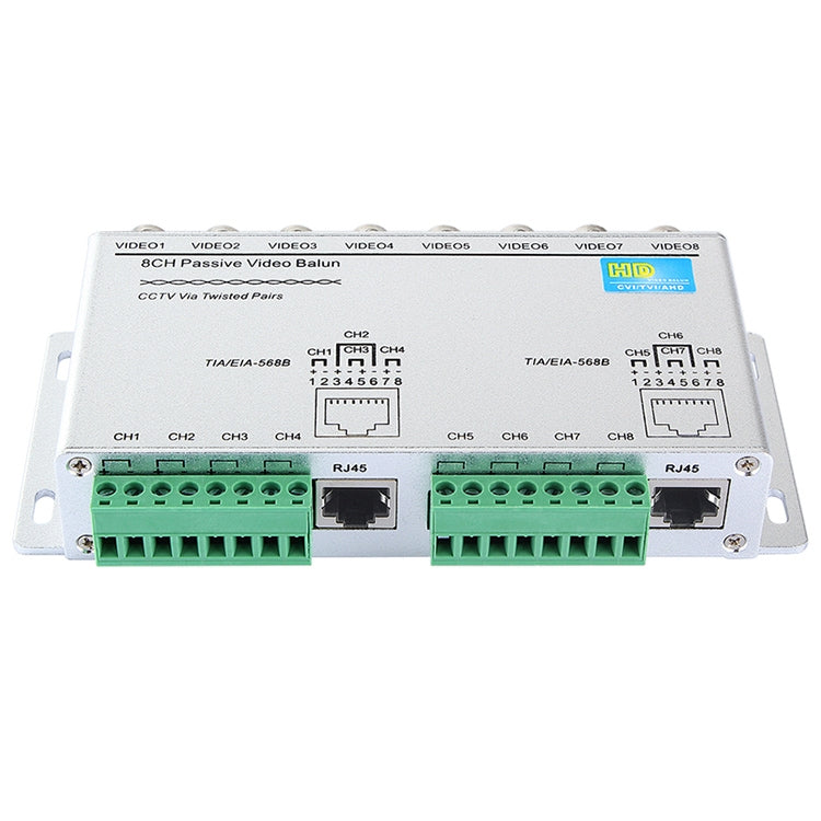 8 Channel Passive UTP Video Balun