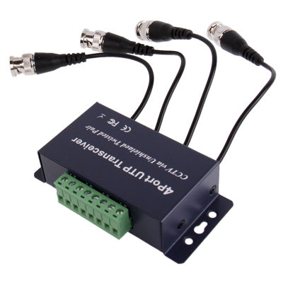 4 CH UTP Passive Balun Transceivers, UTP Transceivers