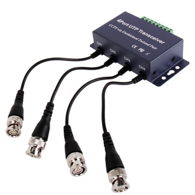 4 CH UTP Passive Balun Transceivers, UTP Transceivers