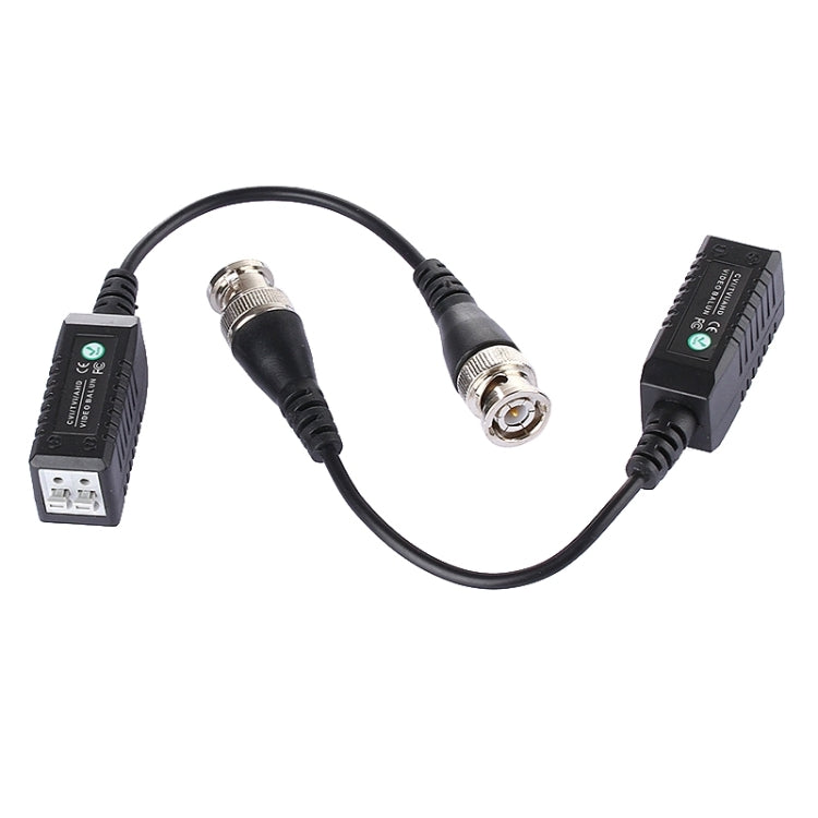 2 PCS HD 302B Coaxial CVI/TVI/AHD 1CH Passive Transceiver Video Balun, 302B