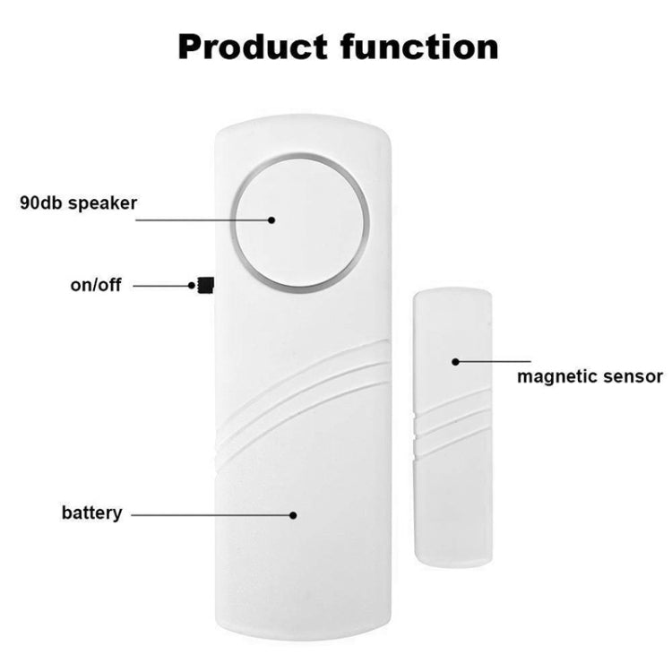 YL-333 Wireless Door Window Entry Safety Security Alarm