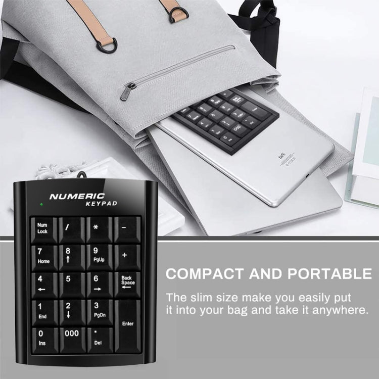 Mini USB Numeric keyboard with 19 keys, USB Numeric keyboard