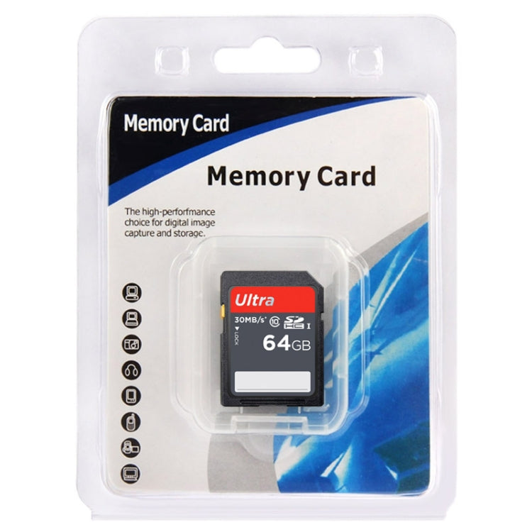 64GB Ultra High Speed Class 10 SDHC Camera Memory Card (100% Real Capacity), 64GB