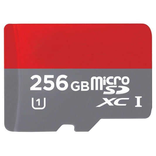 256GB High Speed Class 10 TF/Micro SDHC UHS-1(U1) Memory Card, Write: 15mb/s, Read: 30mb/s  (100% Real Capacity), 256GB