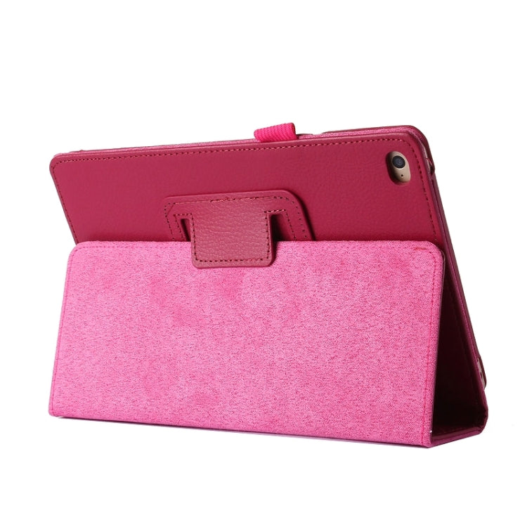 Litchi Texture Horizontal Flip PU Leather Protective Case with Holder for iPad mini 4, For iPad mini 4