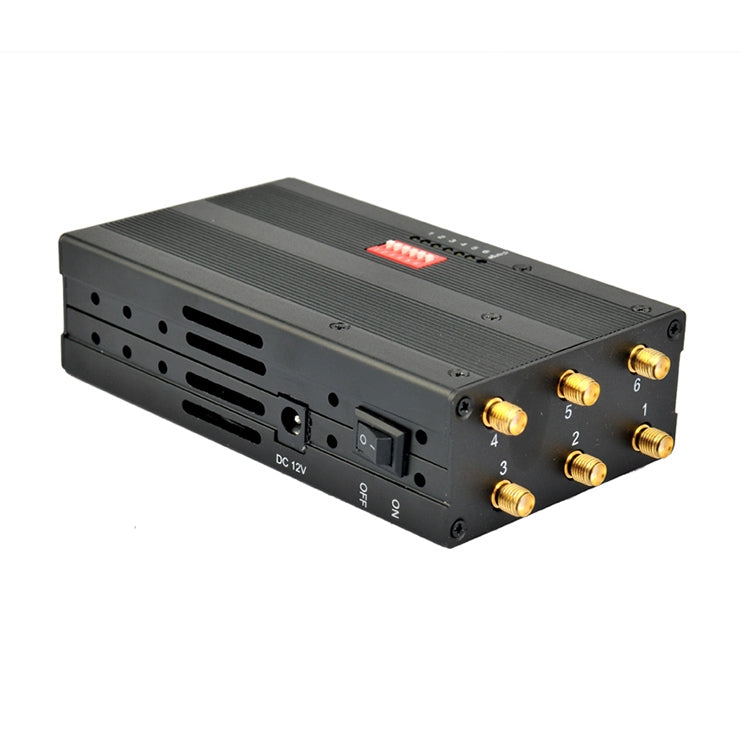 GSM / CDMA / DCS / PCS / 3G / Wifi / GPS / LOJACK Mobile Phone Signal  Breaker / Jammer / Isolator, Coverage: 20meters (JAX-121A-6C), GSM / CDMA / DCS / PCS / 3G / Wifi / GPS / LOJACK