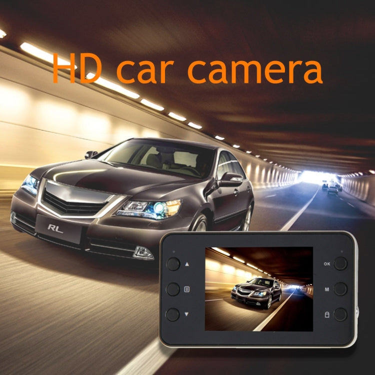 G200 720P VGA 2.4 inch LCD Screen Display Car DVR Recorder, 100 Degrees Wide Angle Viewing, Support Loop Recording / Motion Detection, G200