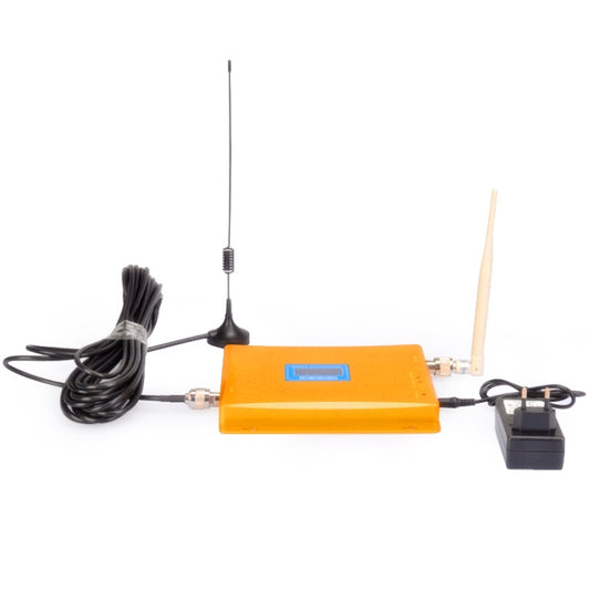 Mobile LED DCS 1800MHz Signal Booster / Signal Repeater with Sucker Antenna, Signal Booster Gold