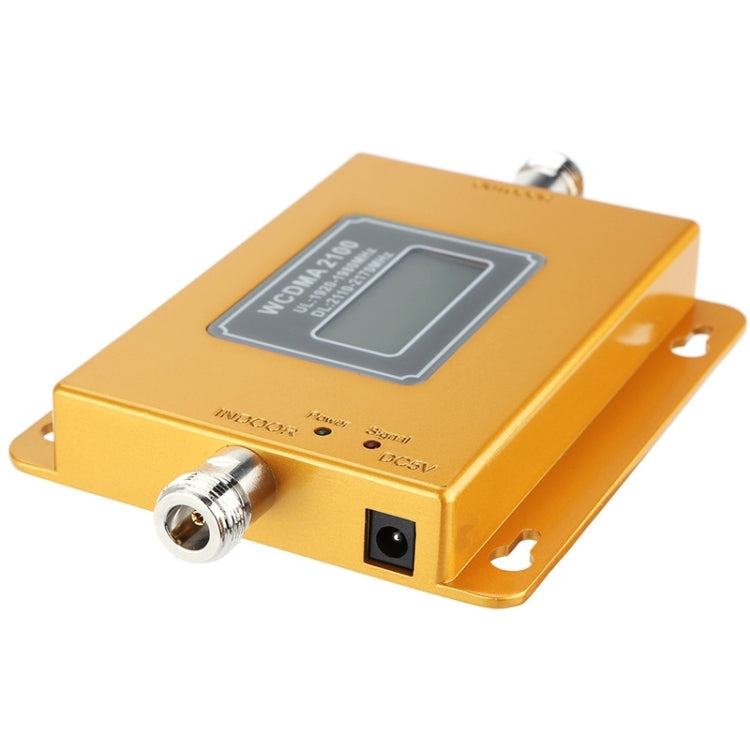 WCDMA 2100MHz Mobile Phone Signal Booster / LCD Signal Repeater with Sucker Antenna, WCDMA 2100MHz