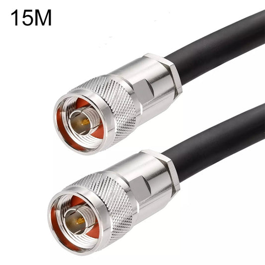 N Male to N Male Cable, Length: 15m, 15m Cable, 10m Cable, 5m Cable