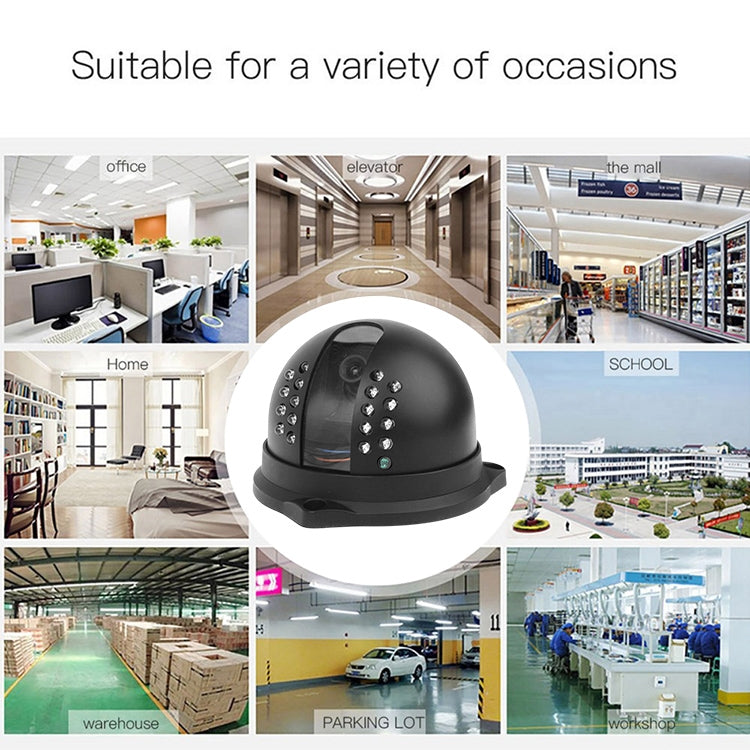 1 / 3 inch Sony 420TVL 3.6mm Fixed Color Dome Camera, IR Distance: 20m, VW-8316