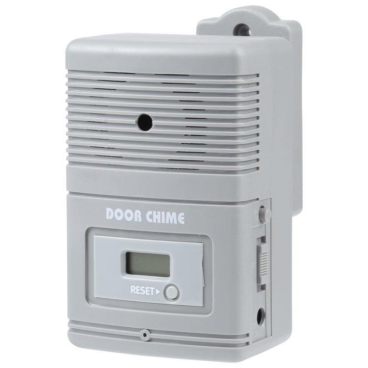 JX-371E Light Sensitive and Motion Activated Visitor Door Chime with 0.7 inch LCD Counter, JX-371E