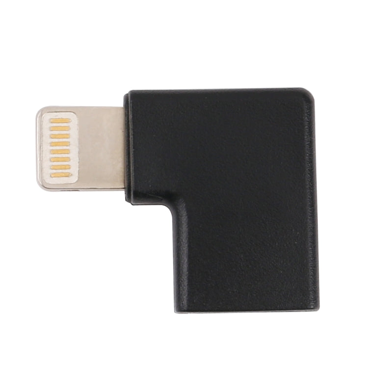 8 Pin Male to USB-C / Type-C Female Elbow Charging Adapter, 8 Pin Male to USB-C / Type-C Female