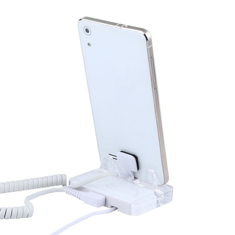 Burglar Display Holder / Anti-theft Display Stand with Remote Control for Mobile Phones with Micro-USB Port, S30 Micro-USB