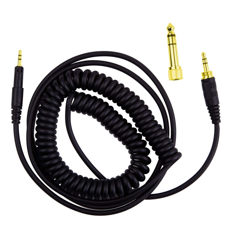 ZS0088 For Audio-Technica ATH-M50X / ATH-M40X Spring Headset Audio Cable, Cable Length: 1.4m-3m, ZS0088