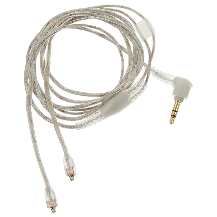 ZS0089 Coded Headphone Audio Cable for Shure SE535 SE215 UE900 W40 SE425, ZS0089 White