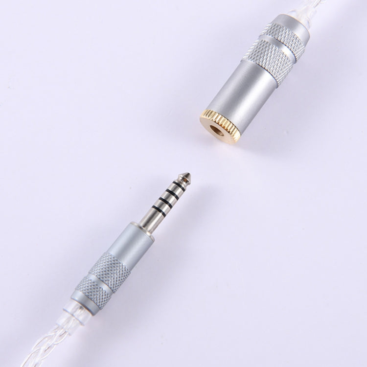 ZS0021 4.4mm Male to 3.5mm Female Balance Adapter Cable, 4.4mm Male to 3.5mm Female