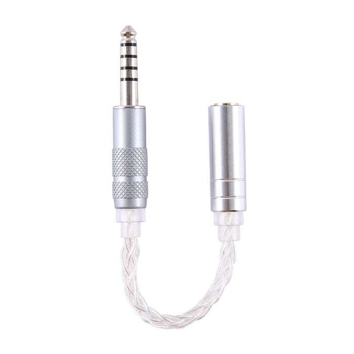 ZS0021 4.4mm Male to 3.5mm Female Balance Adapter Cable, 4.4mm Male to 3.5mm Female