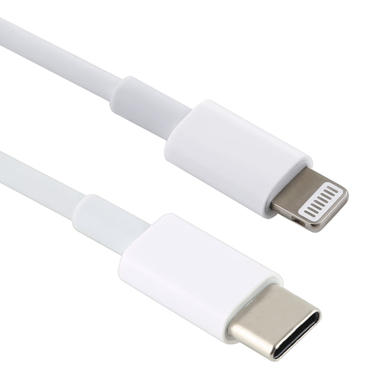 20W 9V/2A 1M USB-C / Type-C to 8 Pin PD Fast Charging Cable for iPhone, iPad, Cable Length: 1m, 20W 9V/2A