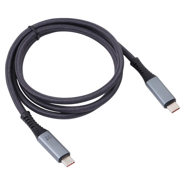 40Gbps 8K USB-C/Type-C to USB-C/Type-C Digital Video Cable Compatible with USB 4, Length: 1m, 40Gbps Type-C to Type-C Digital