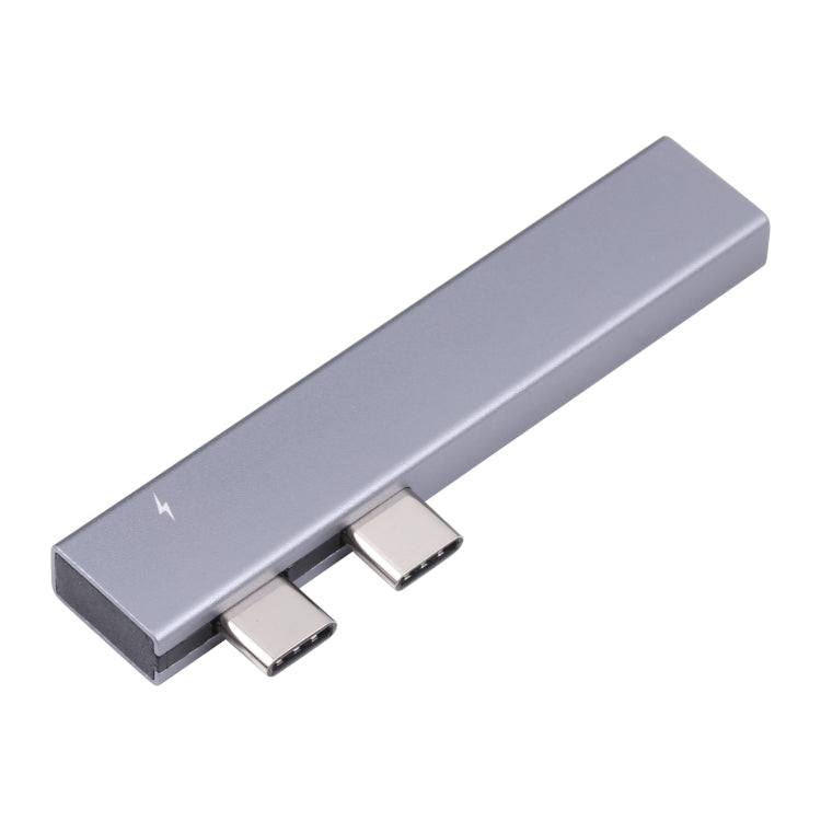 For MacBook Pro 819B Dual USB-C/Type-C Male to Dual USB+USB-C/Type-C Female Adapter, 819B