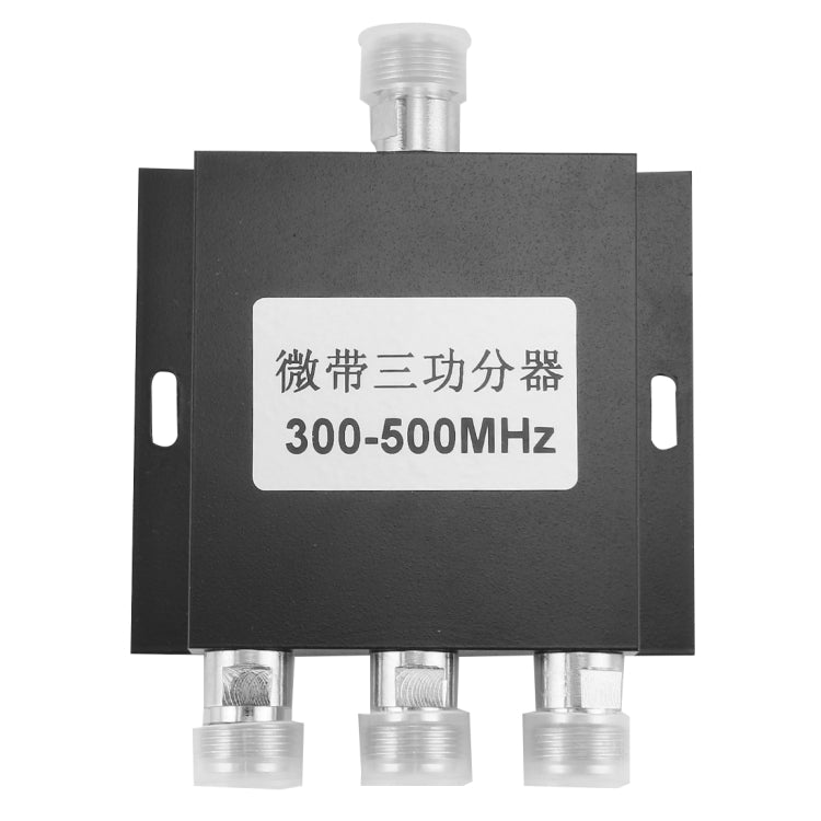 300-500MHz N Female Adapter 3-Way Micro-strip Power Splitter, Micro-strip Power Splitter