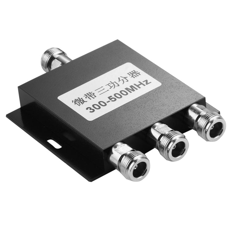 300-500MHz N Female Adapter 3-Way Micro-strip Power Splitter, Micro-strip Power Splitter