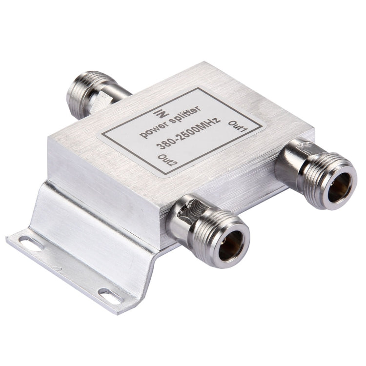 380-2500MHz N Female Adapter 2-Way Power Splitter, Female Adapter