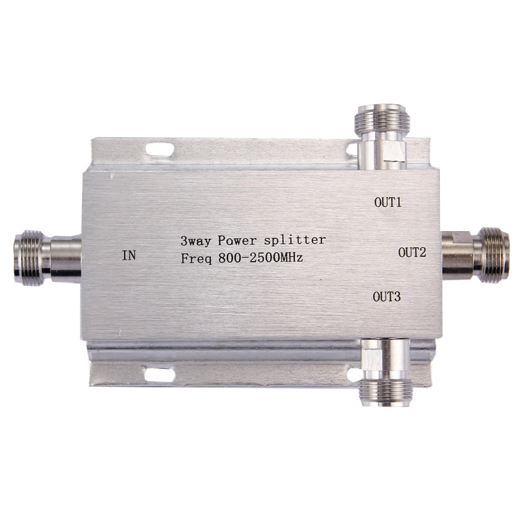 800-2500MHz N Female Adapter 3-Way Power Splitter, 3-Way Power Splitter