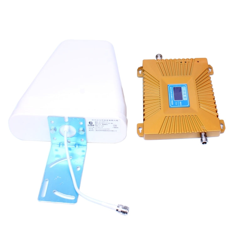 GSM900 / WCDMA2100 Mini Mobile Phone LCD Signal Repeater with Logarithm Periodic Antenna, GSM900 / WCDMA2100