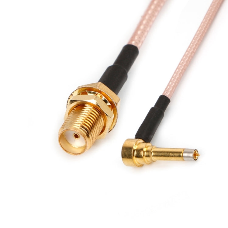 RG178 MS156 Male to SMA Female Plug Test Probe Fine Cable, Length:35cm