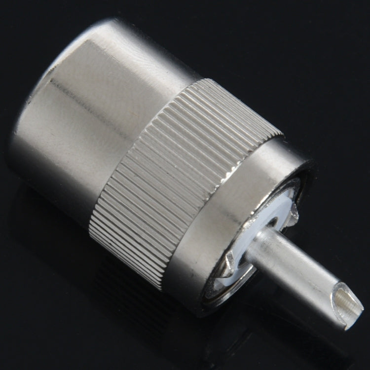 UHF Male PL259 / SO239  Twist-on RFC400 RG8 RF Coaxial Card Connector