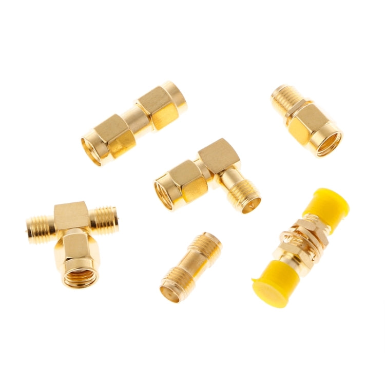 18 PCS / Set SMA Male Female Connector Kit Antenna Plug Converter Coaxial Adapter Set