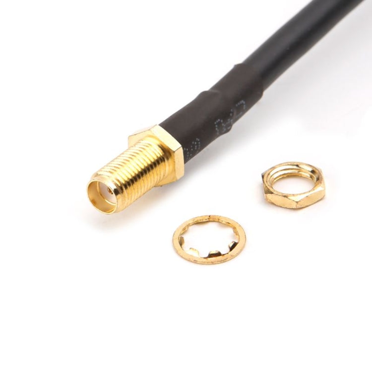 SMA Female to UHF SO239 PL259 Female RG58 Pork Tail Cable, Length: 50cm