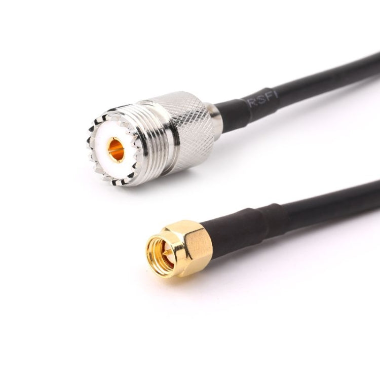 RG58 UHF Female to SMA Male Connecting Cable, Length: 50cm, Length: 50cm