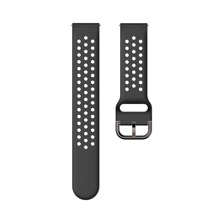 20mm For Huami Amazfit GTS / Samsung Galaxy Watch Active 2 / Huawei Watch GT2 42MM Breathable Porous Strap with Inner Buckle
