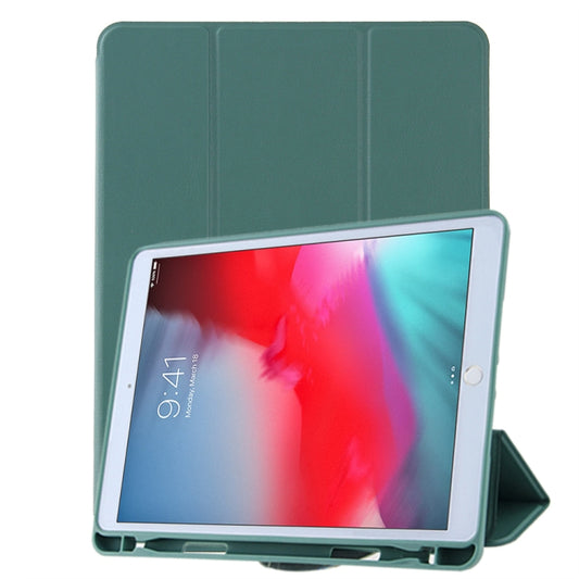 Honeycomb Ventilation Foldable Deformation Horizontal Flip PU Leather Case with 3-Folding Holder & Pen Slot  & Smart Sleep / Wake-up, For iPad mini 5 / mini 4 /3 /2 /1, For iPad 9.7(2018)/(2017)/Air 2/Air