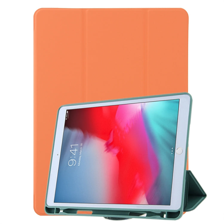 Honeycomb Ventilation Foldable Deformation Horizontal Flip PU Leather Case with 3-Folding Holder & Pen Slot  & Smart Sleep / Wake-up, For iPad mini 5 / mini 4 /3 /2 /1, For iPad 9.7(2018)/(2017)/Air 2/Air