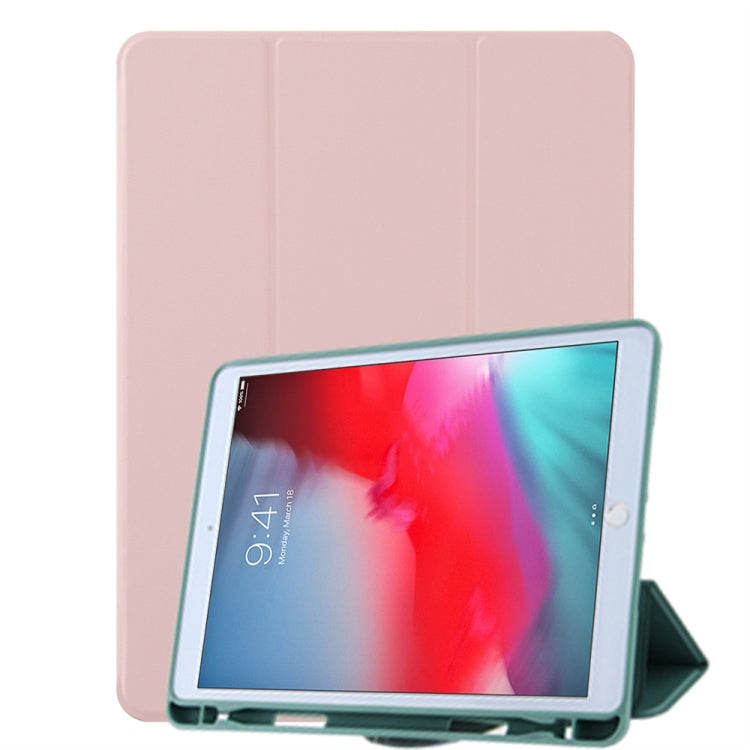 Honeycomb Ventilation Foldable Deformation Horizontal Flip PU Leather Case with 3-Folding Holder & Pen Slot  & Smart Sleep / Wake-up, For iPad mini 5 / mini 4 /3 /2 /1, For iPad 9.7(2018)/(2017)/Air 2/Air