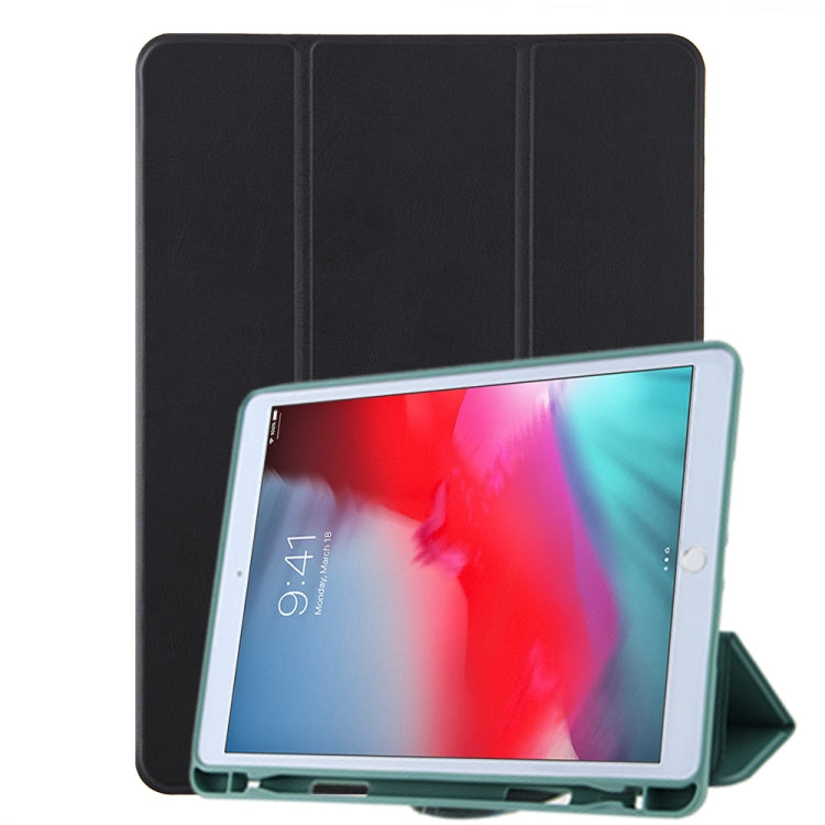 Honeycomb Ventilation Foldable Deformation Horizontal Flip PU Leather Case with 3-Folding Holder & Pen Slot  & Smart Sleep / Wake-up, For iPad mini 5 / mini 4 /3 /2 /1, For iPad 9.7(2018)/(2017)/Air 2/Air