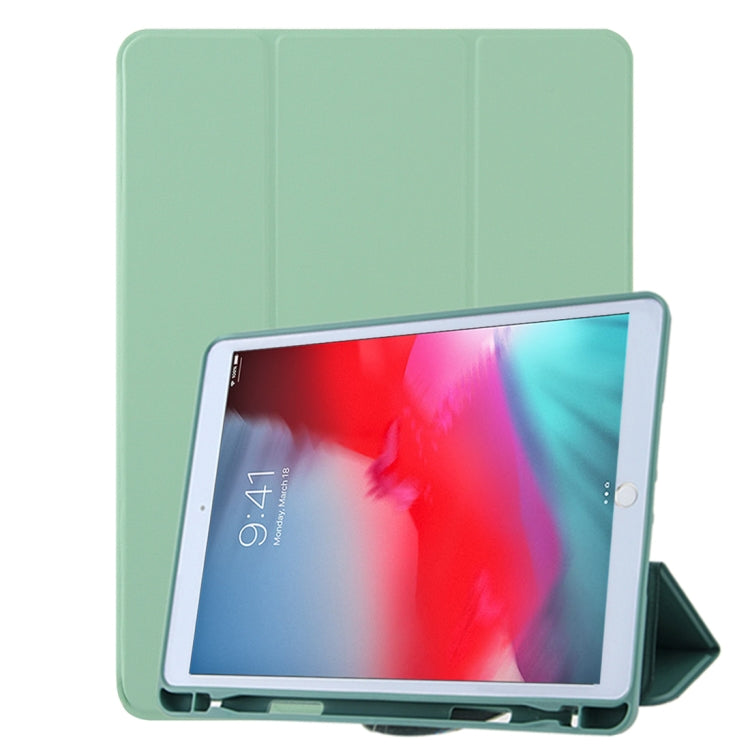 Honeycomb Ventilation Foldable Deformation Horizontal Flip PU Leather Case with 3-Folding Holder & Pen Slot  & Smart Sleep / Wake-up, For iPad mini 5 / mini 4 /3 /2 /1, For iPad 9.7(2018)/(2017)/Air 2/Air